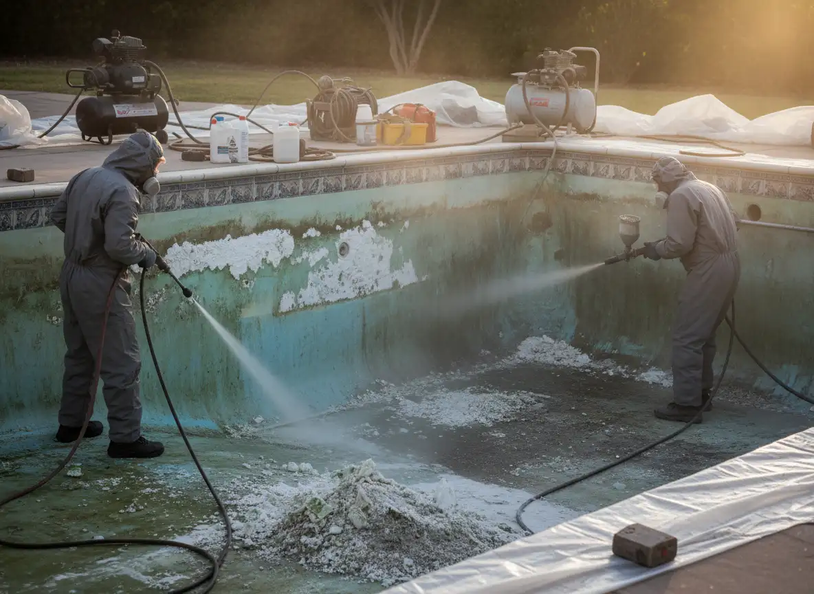 Acid Washing & Sandblasting