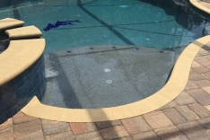 Pool with sun shelf - Ponte Vedra, FL
