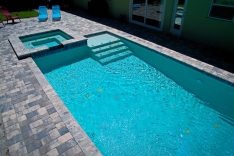 Sierra paver pool deck